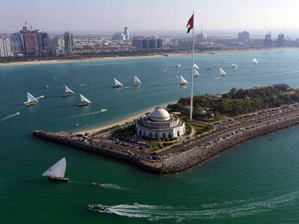 Dhau Corniche - der Hafen von Abu Dhabi